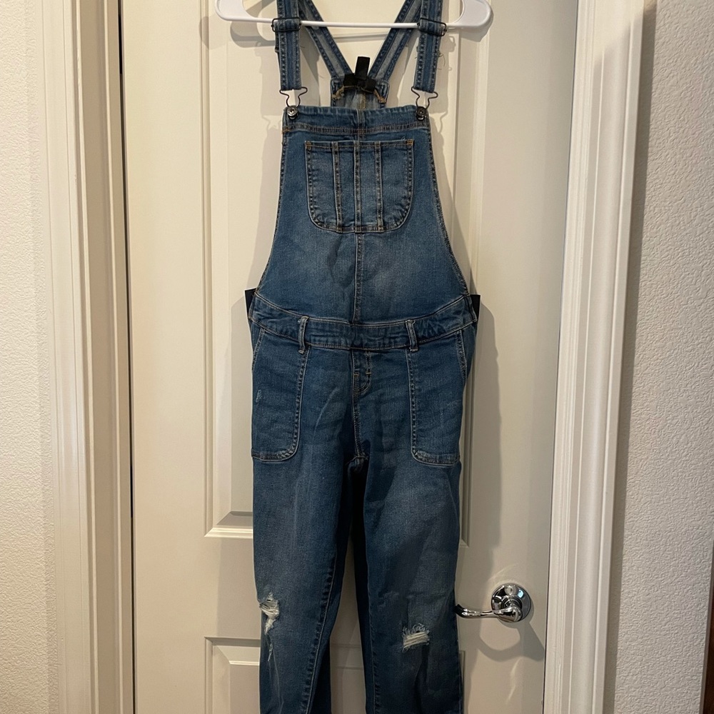 Motherhood Maternity Denim Overalls